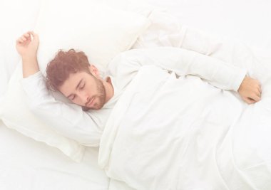 arka plan görüntüsü güzel adam uyanma.