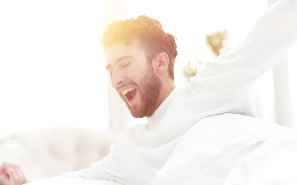 Closeup.background imagem de homens em pijama — Fotografia de Stock