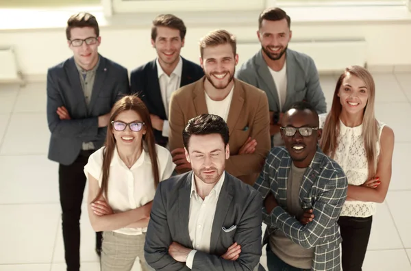 Group of creative young people looking at the camera — Stock Photo, Image