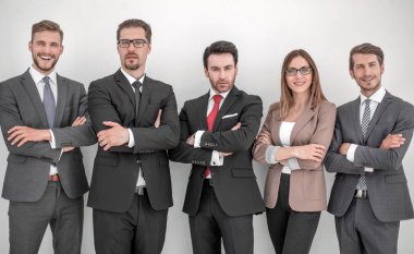 Grup başarılı iş adamları