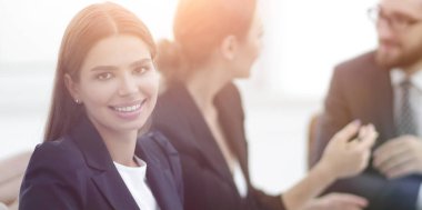 closeup.Employees ofis