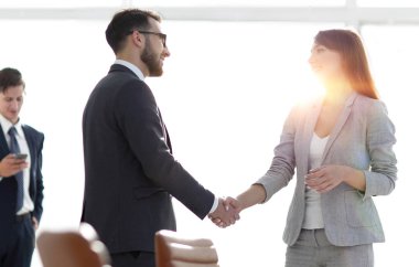 el sıkışma Yöneticisi ve istemcinin hoş geldiniz