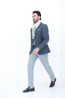 yan view.modern iş adamı ileri gider