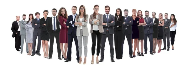 Jonge aantrekkelijke zakenmensen - het elite business team — Stockfoto