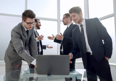 iş takım iş toplantı başlangıcı için hazırlanıyor