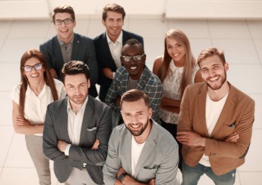 Retro tarzı. başarılı iş adamları bir grup.
