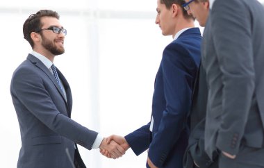 hoş geldiniz karşılıklı iş ortakları