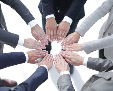 purpose.closeup kavramı. eller iş takım