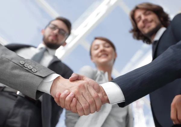 Handshake.the negócio conceito de parceria — Fotografia de Stock