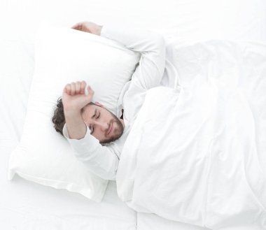 arka plan görüntüsü güzel adam uyanma.