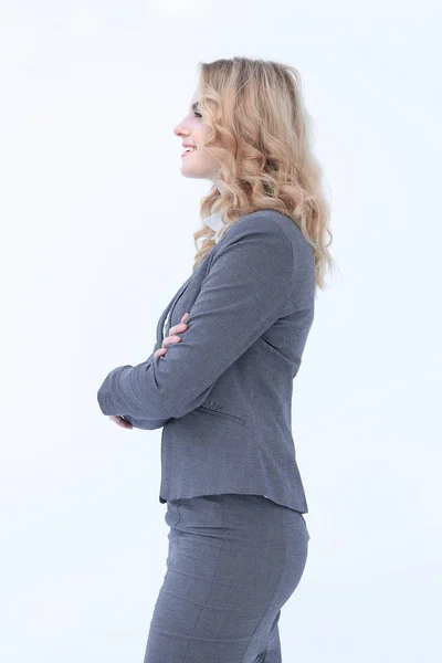 Side view.Executive business woman. — Stock Photo, Image