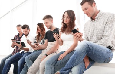 bir taşınabilir aygıt kullanarak iş takım