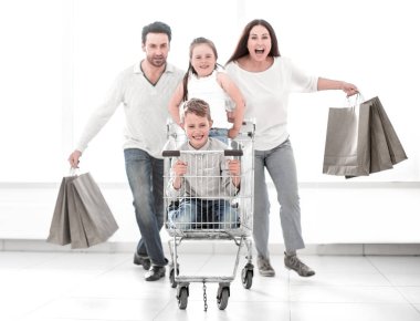 mutlu aile salonu için hazırdır