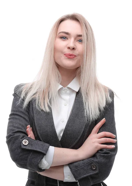 Porträtt av modern business woman.i — Stockfoto