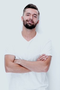 closeup.modern, genç adam rahatlatıcı