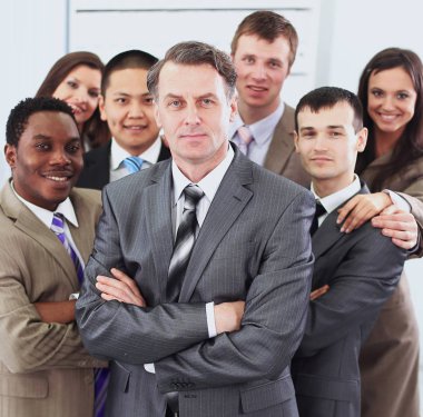 Üstten Görünüm oybirliği ile iş takımdır