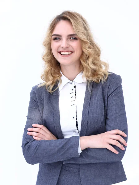 Retrato de una mujer de negocios sonriente —  Fotos de Stock