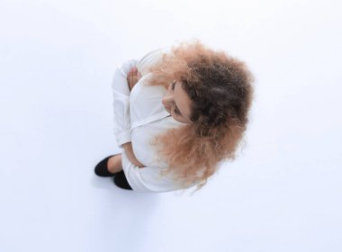 En baştan görüntüleyin. iş kadını