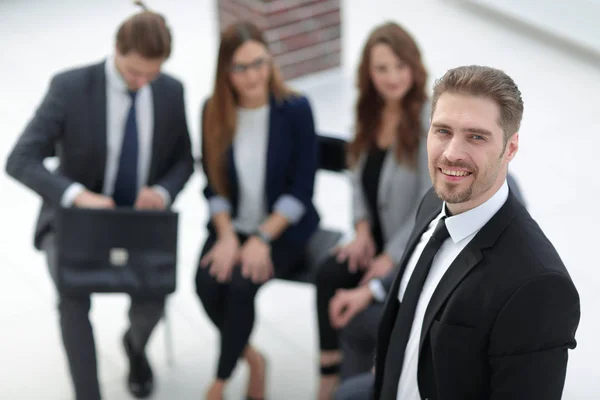 Retrato profissional de um oficial executivo — Fotografia de Stock