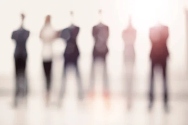 Business background.a group of business people standing in the o — Stock Photo, Image