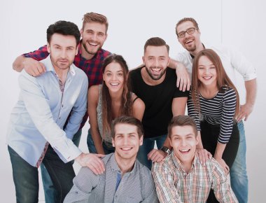 Başarılı bir yaratıcı iş ekibinin portresi.