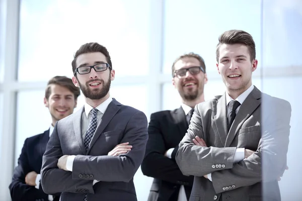 Portret van een succesvol business team — Stockfoto