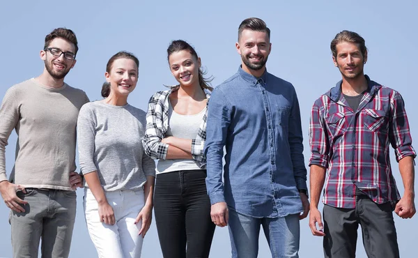 Team of confident young people — Stock Photo, Image