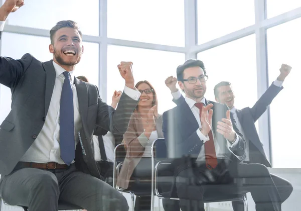 Framgång och teamwork koncept. — Stockfoto