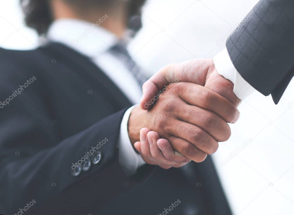 Shake hands, agreed to between the two men in the businesses.