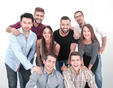 Başarılı bir yaratıcı iş ekibinin portresi.