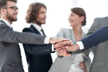 Yaratıcı iş ekibi. Takım çalışması kavramı.