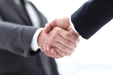 İş ortaklığı toplantısı konsepti.