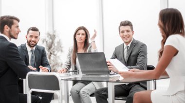 office Toplantısında şirket yönetimi
