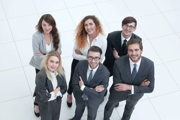 Groep van mensen uit het bedrijfsleven. Op witte achtergrond — Stockfoto