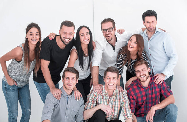 group of promising young people