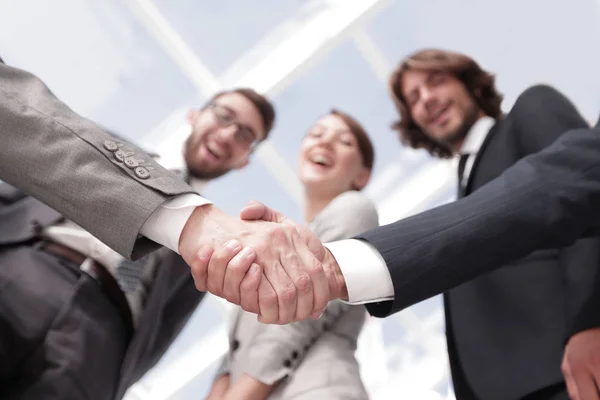 Handshake.the negócio conceito de parceria — Fotografia de Stock