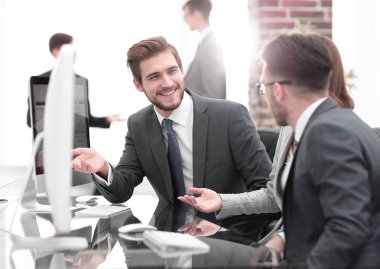 Projede çalışan yaratıcı iş takım.