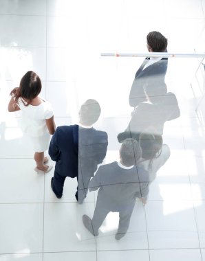 iş background.handshake iş ortakları ve meslektaşlarının alkış