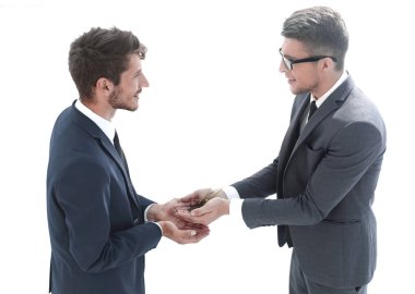 Erkekler bir filiz ellerini tutun.