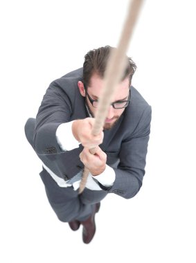 çıkarken başarılı iş adamı