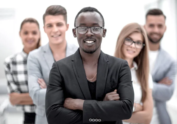 Portrait of a multinational group of engineers — Stock Photo, Image