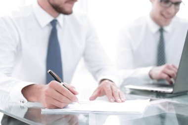 mali rapor kontrol up.businessman kapatın