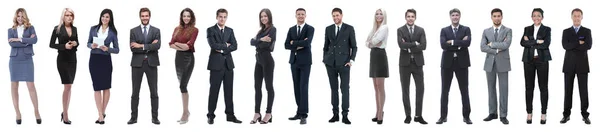 Junge attraktive Geschäftsleute - das Elite-Business-Team — Stockfoto