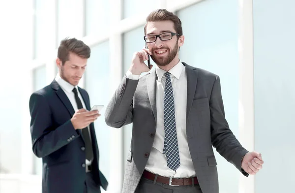 Empleados de la empresa en su oficina — Foto de Stock