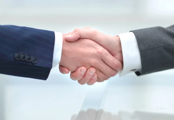 Koncept spolehlivého partnerství. handshake — Stock fotografie