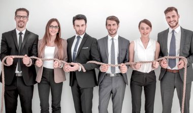 iş takım ile sağlam ip bağladılar