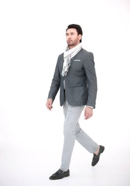 yan view.modern iş adamı ileri gider