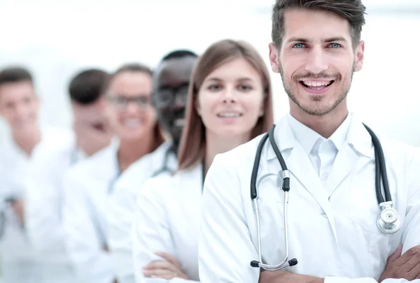 Verscheidenheid multiraciale medisch team — Stockfoto