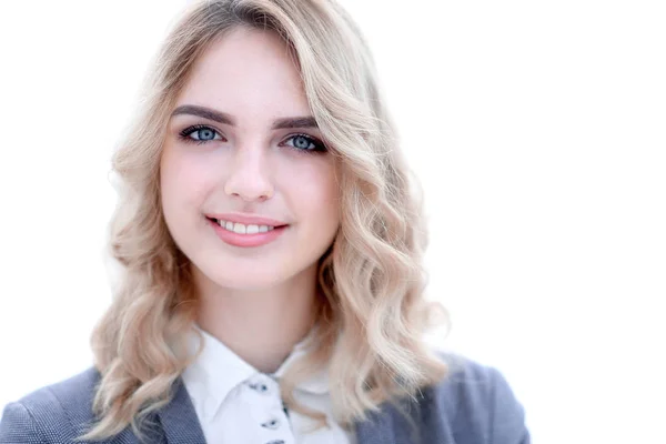 Retrato de una joven empresaria — Foto de Stock