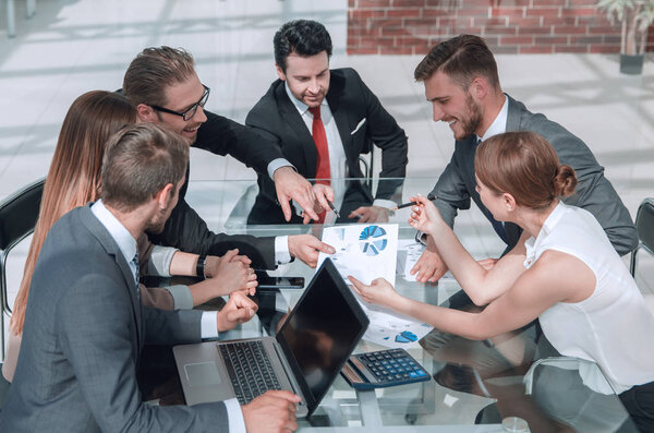Reunión Global de Negocios Finaciales y Planificación — Foto de Stock